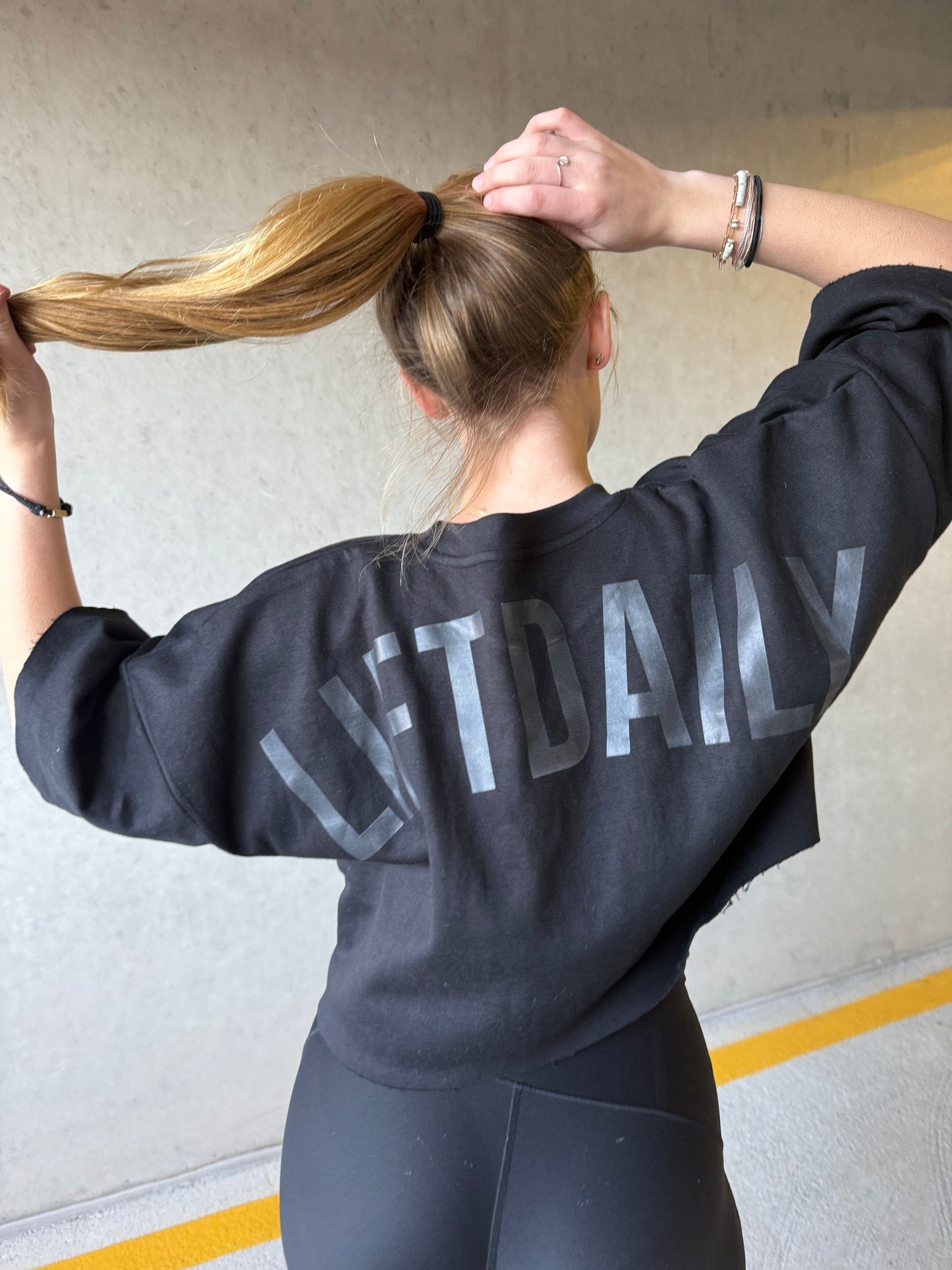 LiftDaily Crop Top T Shirt