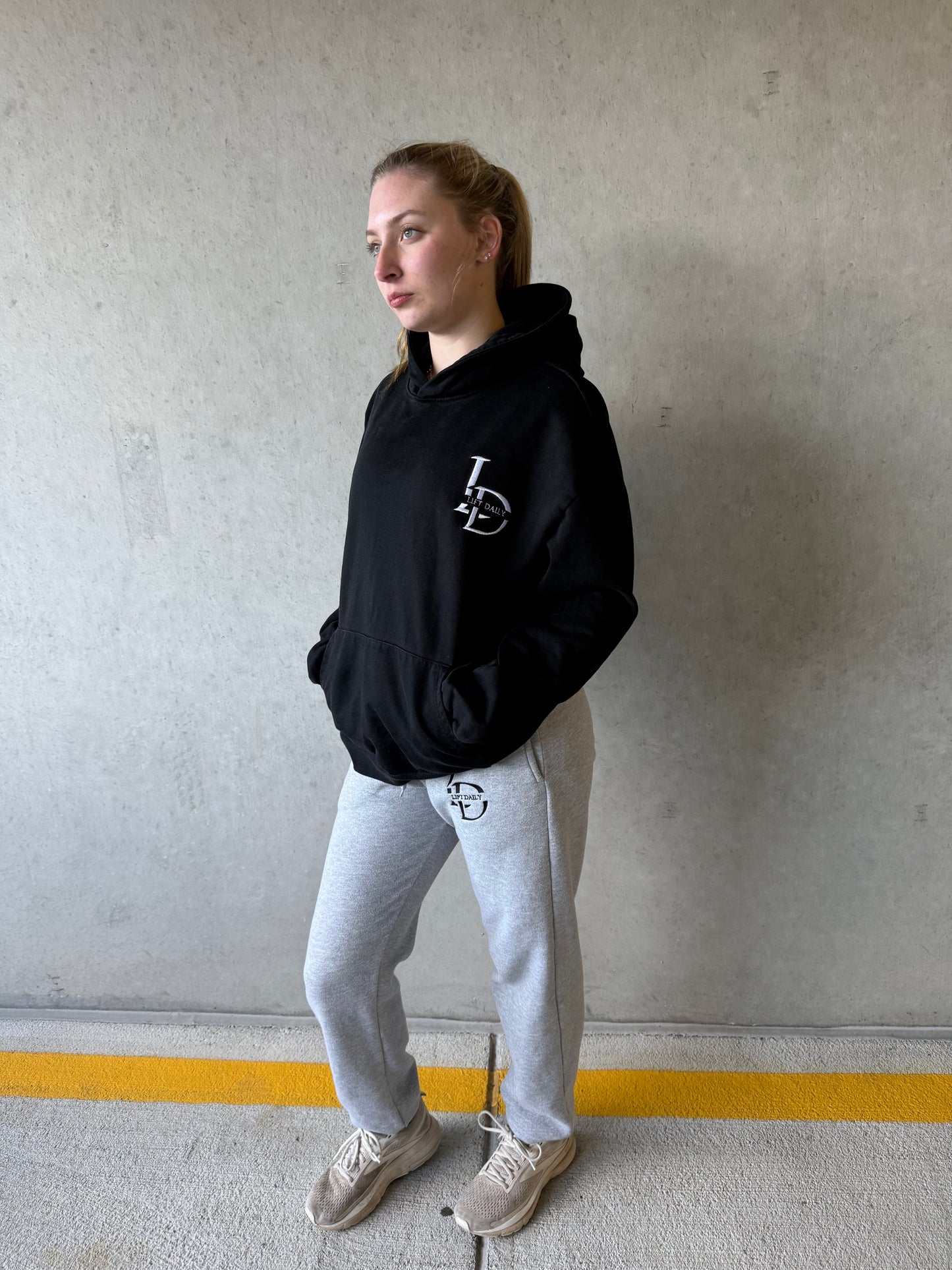 Today was supposed to be legs hoodie